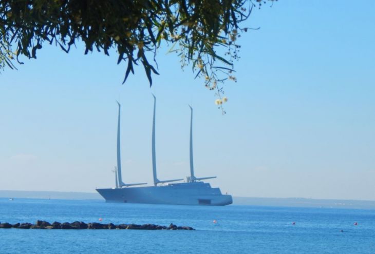 Просто «А»: в Лимассол прибыла самая крутая парусная яхта мира 