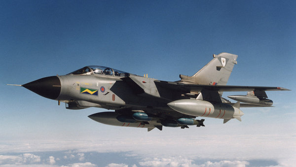 СМИ: ракеты отсоединились от истребителя ВВС Британии на базе на Кипре