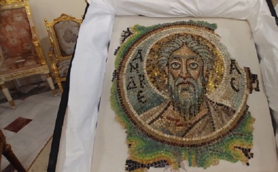 Похищенная мозаика VI века возвращена Кипрской Церкви - Вестник Кипра