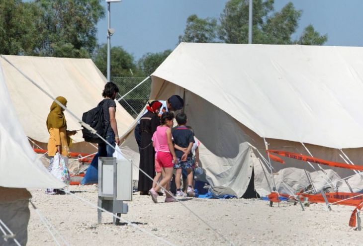 Лагерь для мигрантов в Коккинотримифье откроют 15 июня