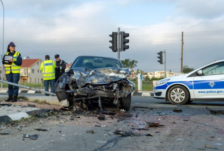 В 2022 году в авариях на Кипре погибли 38 человек. Это минимум за 62 года