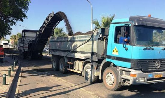 Начат ремонт улиц Ларнаки - Вестник Кипра