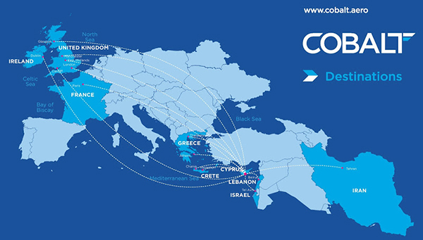 Самолет новой кипрской авиакомпании Cobalt airline совершил первый тестовый рейс | CypLIVE