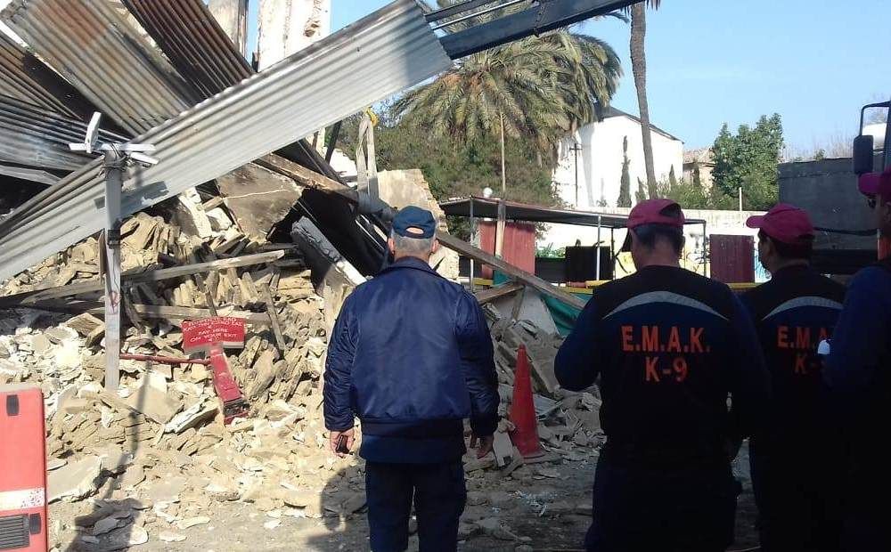 В Никосии обрушилось здание - Вестник Кипра