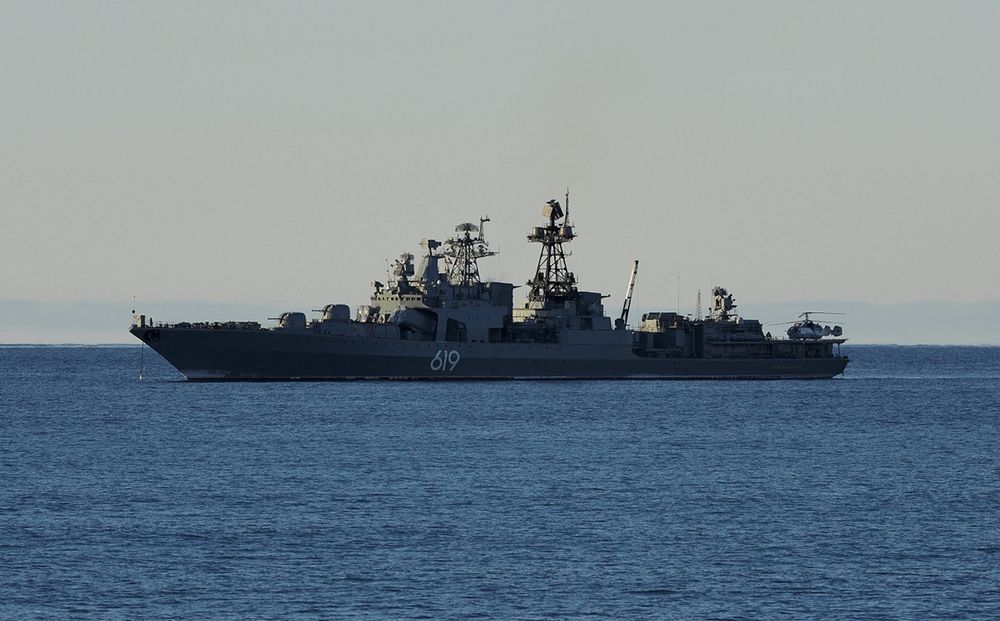 Российский противолодочный корабль в порту Лимассола - Вестник Кипра
