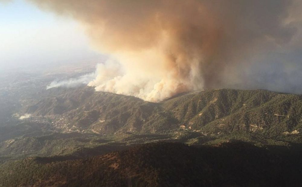 Лесные пожары на Кипре - Вестник Кипра