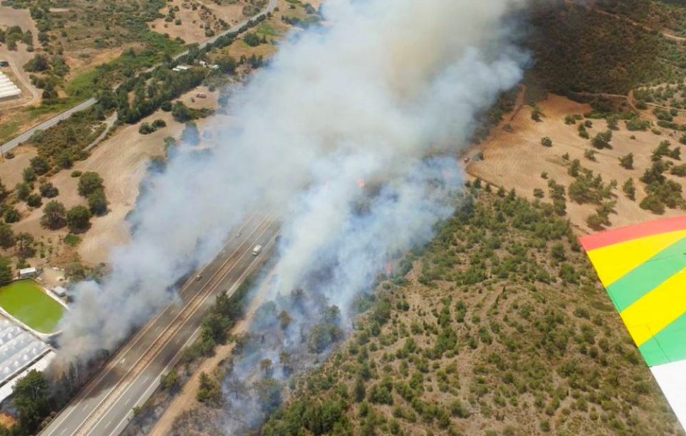 476 пожаров за две недели - Вестник Кипра