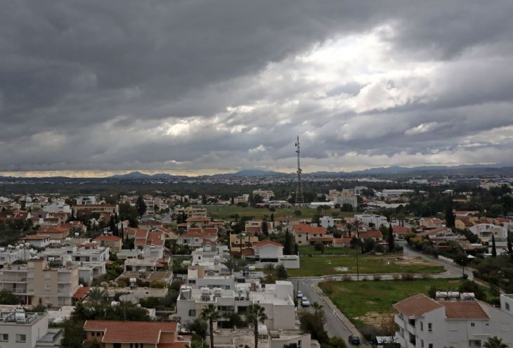 На Кипре введен «желтый» уровень погодной опасности