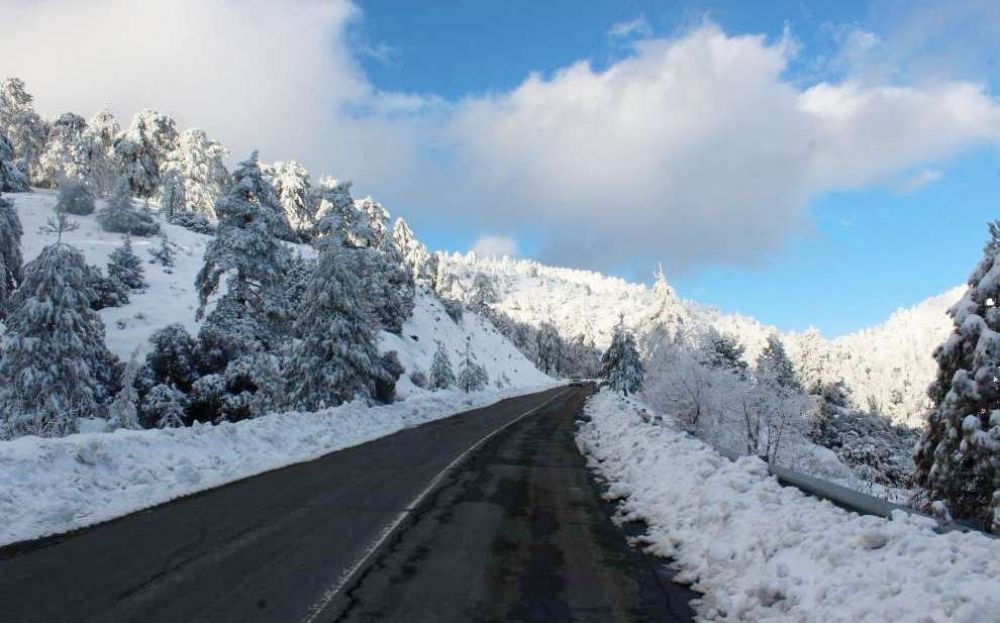 В Троодосе ожидается первый снег - Вестник Кипра