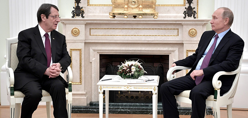 Переговоры президента Кипра с Владимиром Путиным | CypLIVE