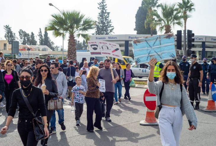 Кипрские родители продолжают протестовать против Covid-ограничений для детей 