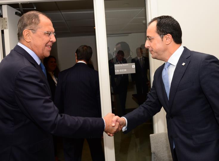 Главы МИД России и Кипра обсудили проблемы Восточного Средиземноморья