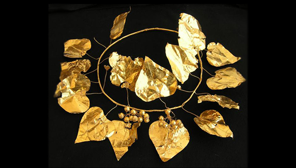 Древний погребальный комплекс с золотым венком обнаружен на Кипре