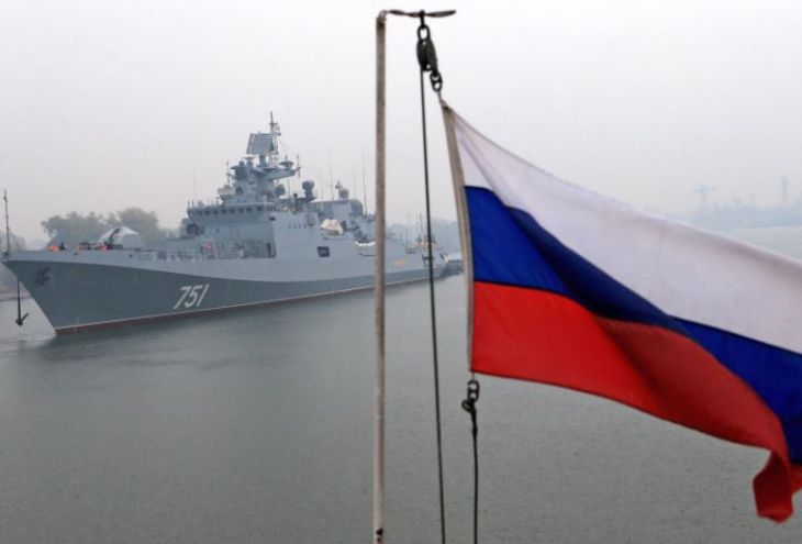 В Лимассол прибыл новейший фрегат Черноморского флота РФ