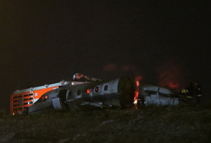 В Стамбуле разбился частный самолет, летевший на север Кипра 