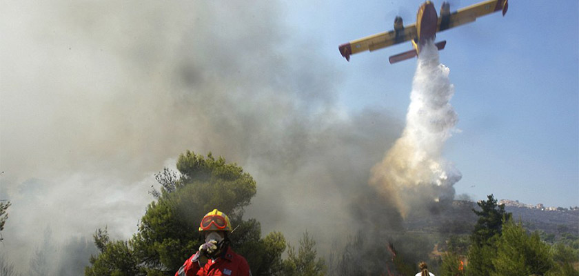 Кипр поможет Греции обуздать лесные пожары | CypLIVE