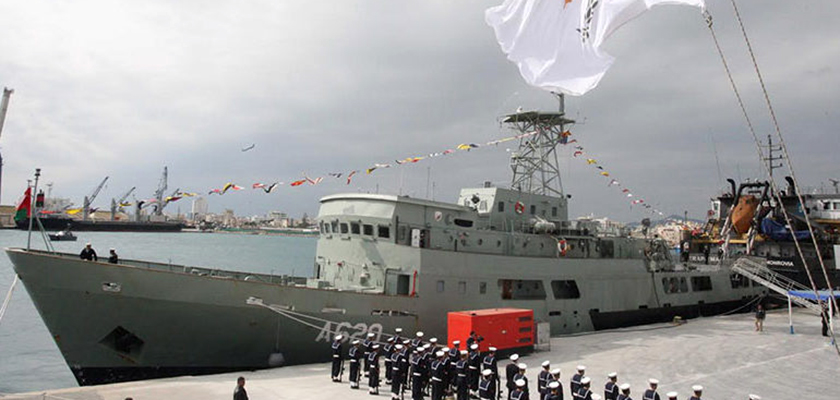 Состоялась официальная церемония принятия нового корабля в состав ВМС Кипра  | CypLIVE