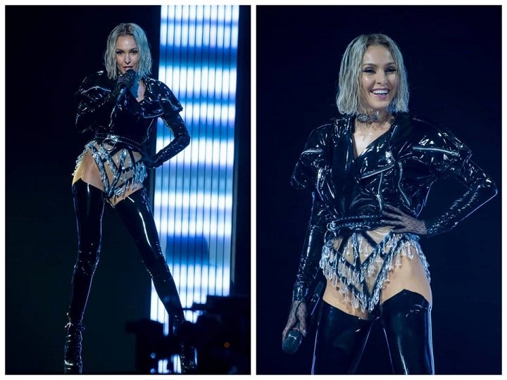 Представительница Кипра выступила на Евровидении в «голом костюме»
