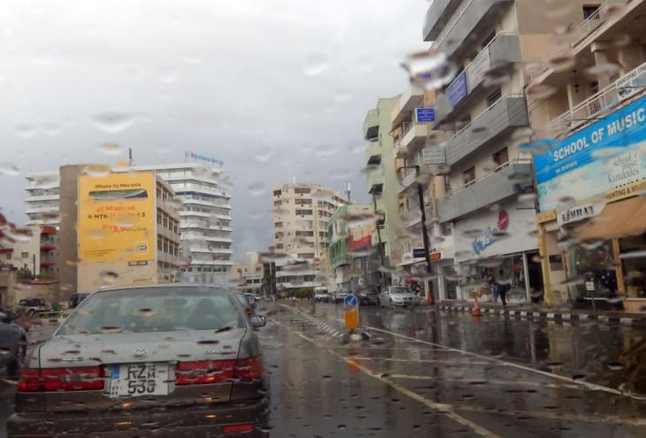 На Кипре введен «желтый» уровень погодной опасности