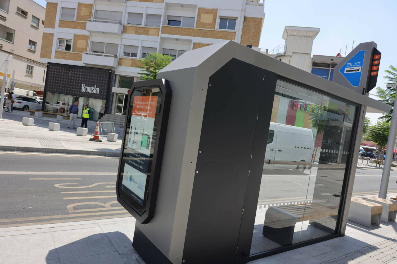 Амбициозный проект стоимостью 60 миллионов евро по модернизации автобусных остановок по всему Кипру