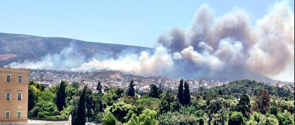 Кипр поможет Греции в борьбе с лесными пожарами