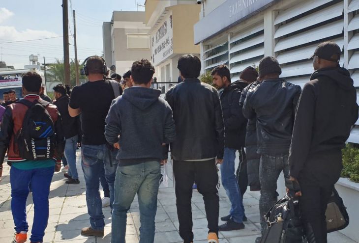В Республику Кипр пришли еще 18 беженцев 