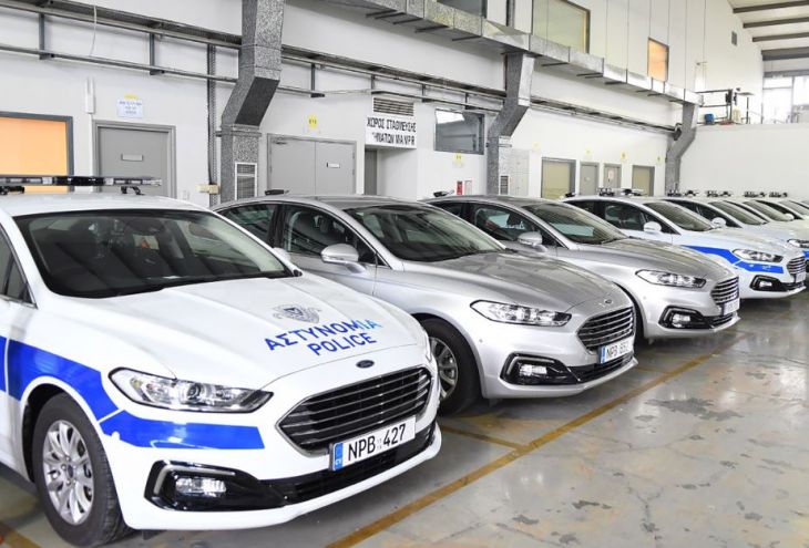 Полиция Кипра получила 96 «умных» патрульных машин. Девять из них без опознавательных знаков