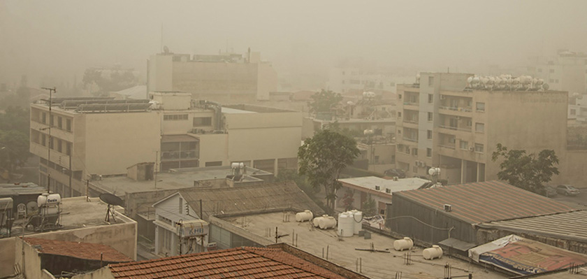 На Кипре очередное нашествие пыли | CypLIVE