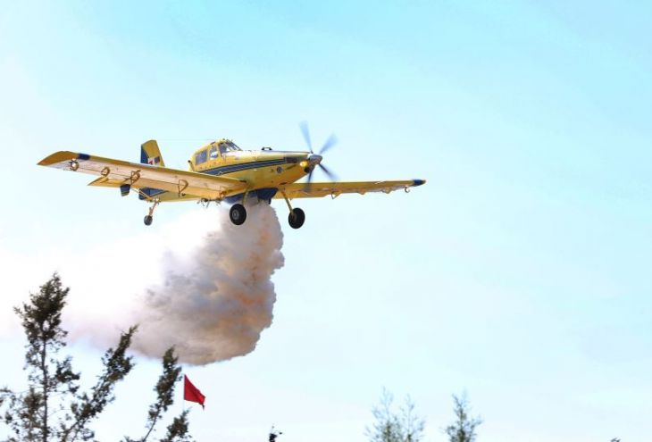 Кипр ищет пилота для пожарного самолета
