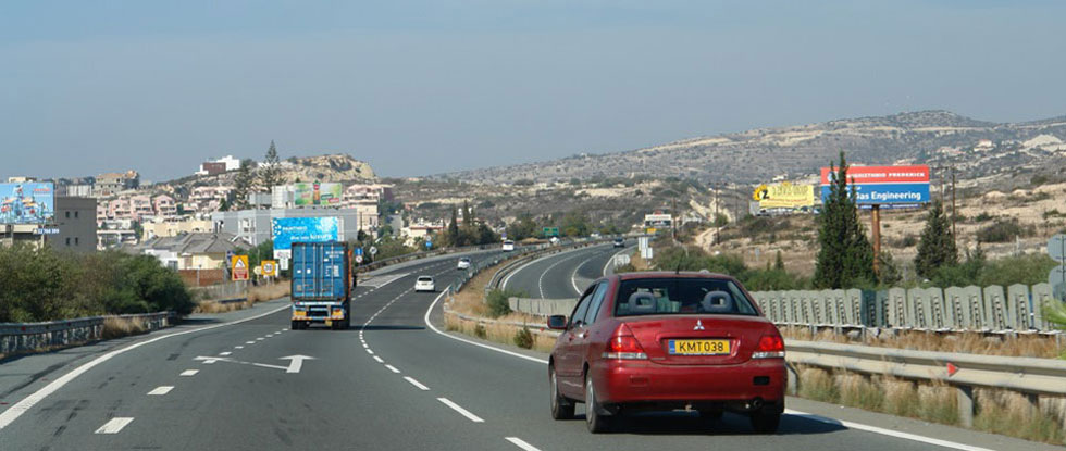 Киприоты страдают от шума автомагистралей