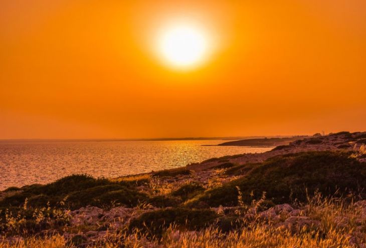 4 сентября на Кипре был установлен новый температурный рекорд 
