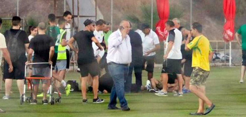 Фанаты сорвали тренировку кипрского АЕК перед матчем Лиги Европы | CypLIVE