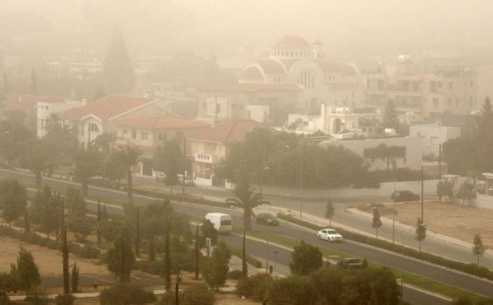Пыльная буря на Кипре. Что делать? - Вестник Кипра