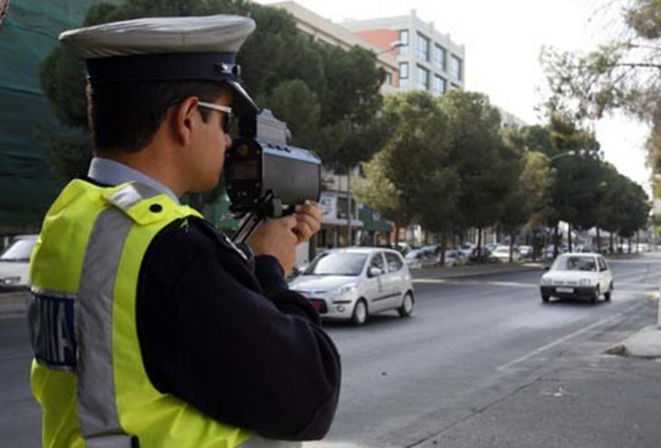 Проверки на дорогах Кипра: с 17 по 23 апреля акцент будет сделан на соблюдении лимита скорости