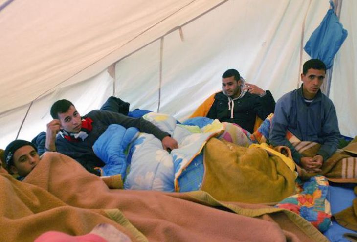 В полицию Ороклини пришли семь беженцев из Сирии 