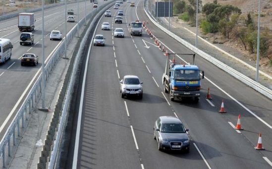 Дорожные работы на шоссе - Вестник Кипра