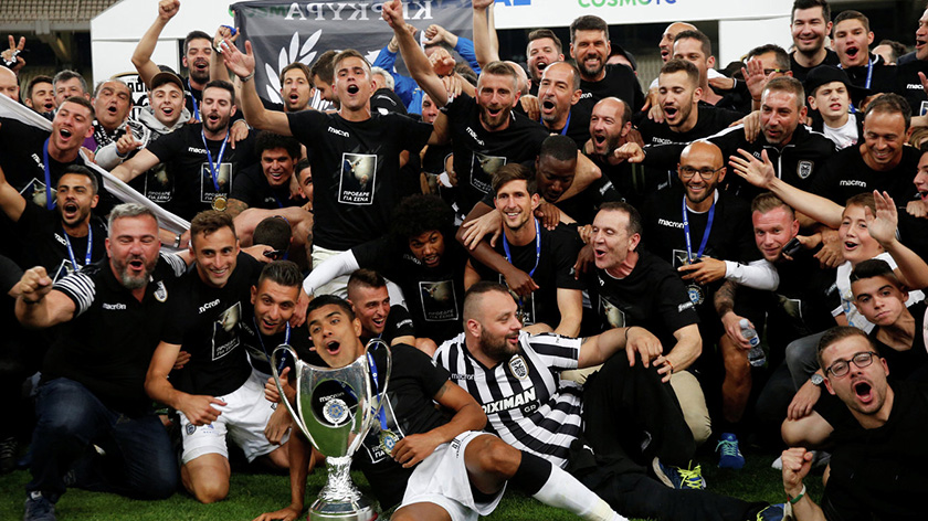 Футболисты АЕКа во второй раз выиграли Кубок Кипра | CypLIVE