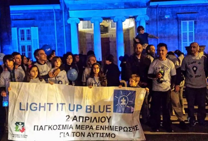 «Зажги синим»: Кипр участвует в акции в поддержку детей с аутизмом 