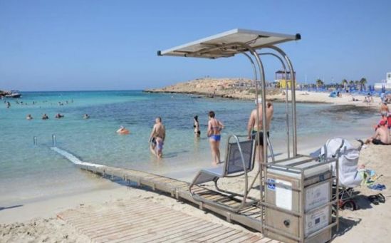 Пляжи Кипра, доступные для людей с ограниченными возможностями - Вестник Кипра
