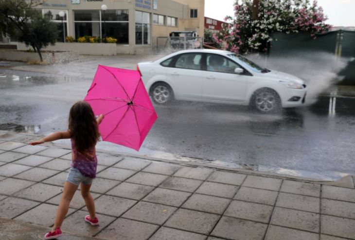 На Кипре ожидаются дожди с градом