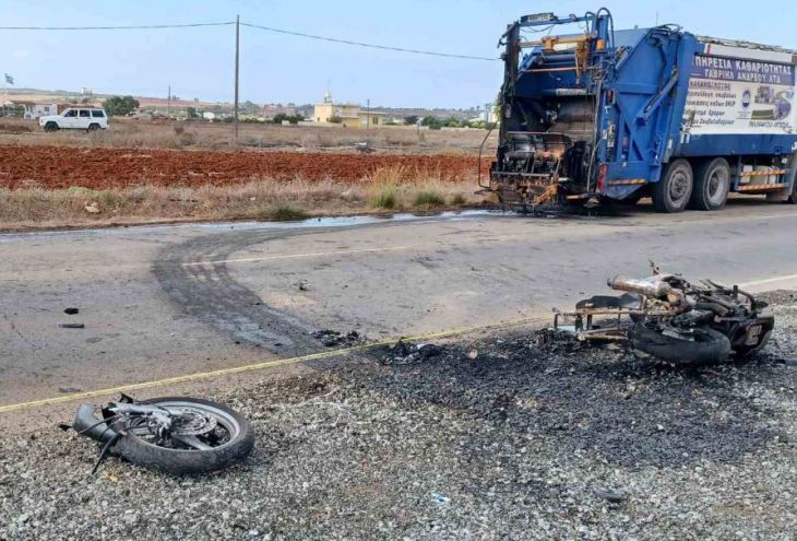 На Кипре погиб еще один молодой мотоциклист. Он тоже был без шлема 