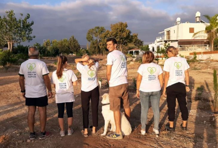Федонас Федонос поддержал инициативу «100 000 деревьев для Пафоса»