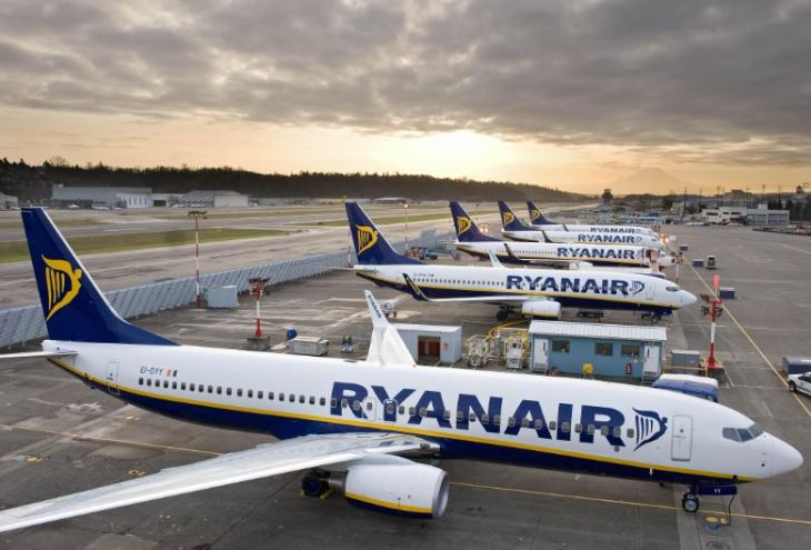 Ryanair будет отменять 40-50 рейсов в сутки до конца октября
