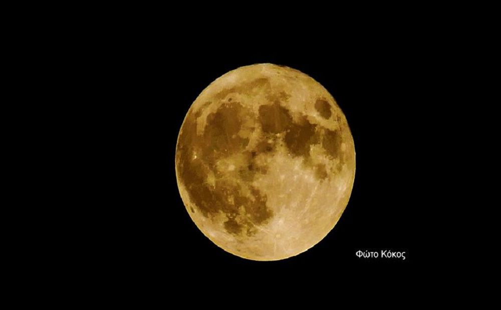 Кипр осветила осетровая луна - Вестник Кипра