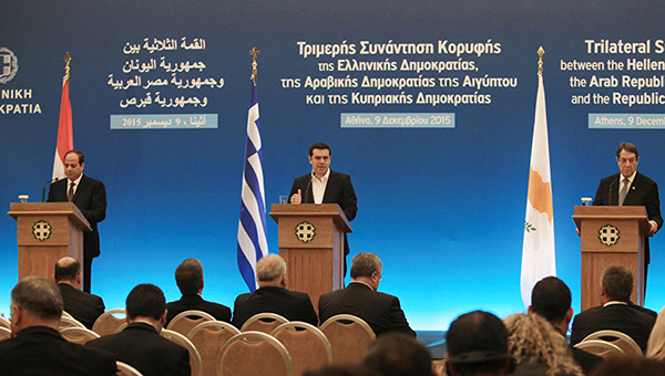 Трехсторонний саммит лидеров Кипра, Греции и Египта | CypLIVE