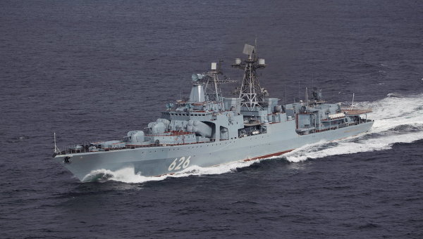 БПК "Вице-адмирал Кулаков" зашел в порт Лимасол в Республике Кипр