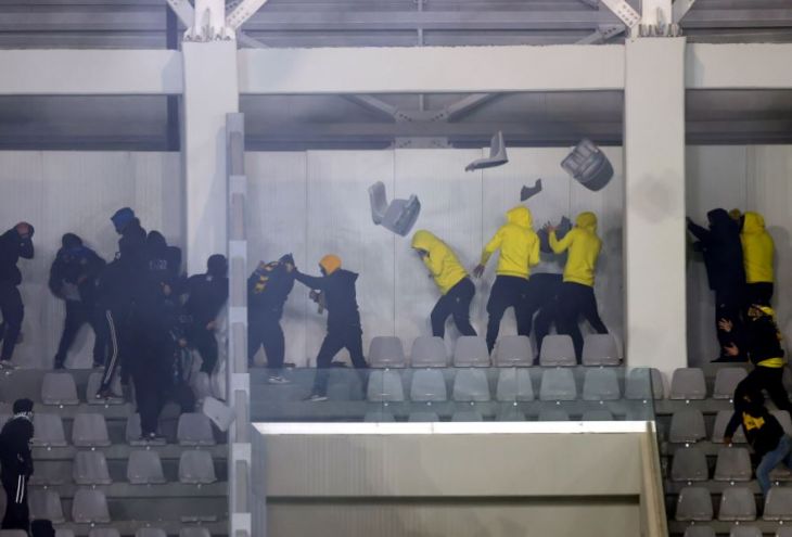 Футбольные хулиганы нанесли ущерб новому стадиону Лимассола на сумму 25 000 евро